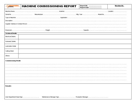 cnc machine commissioning report|A Step.